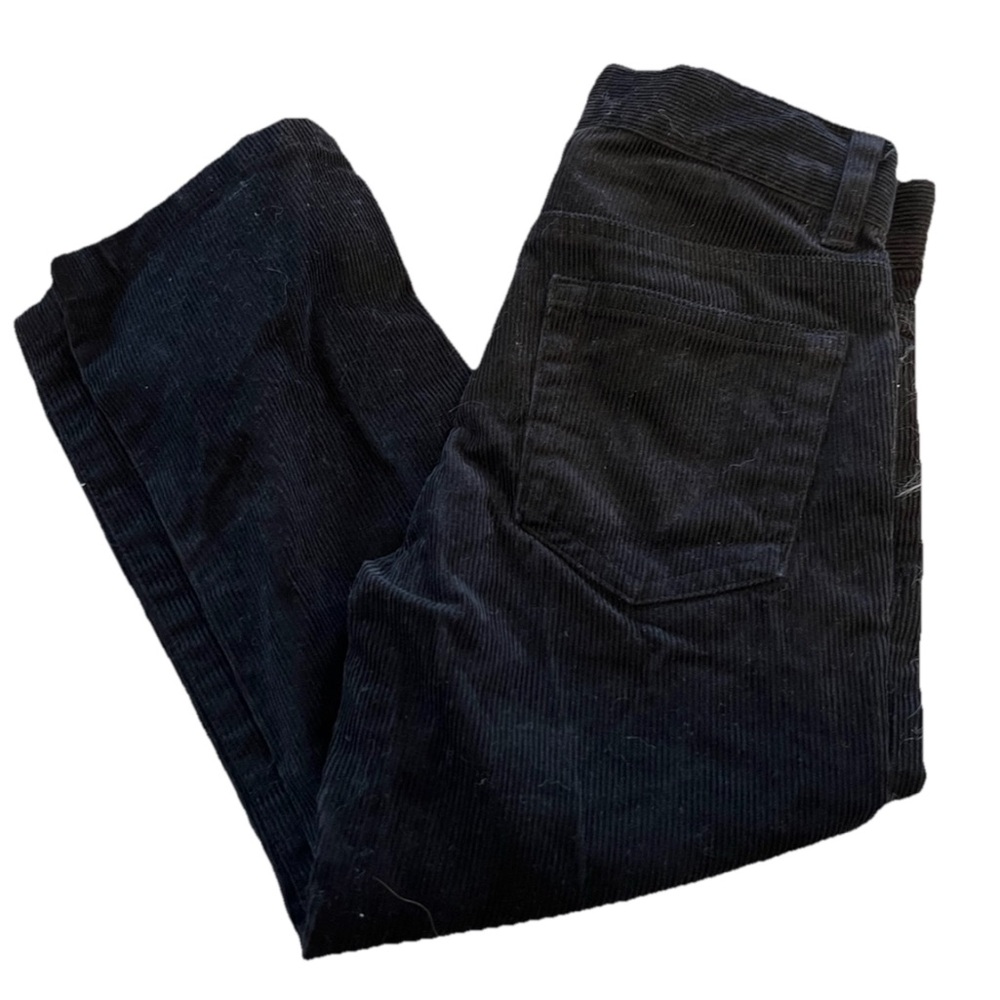 Janie And Jack Black Corduroy Boys Toddler Dress Pants Size 3T Cotton Jeans